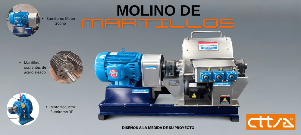 Molino de Martillos Industrial