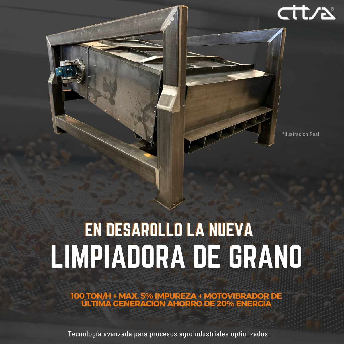 Nueva limpiadora de grano CITSA